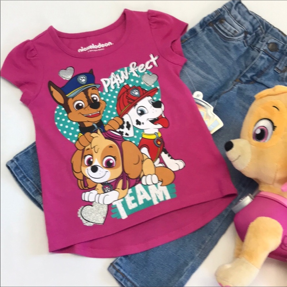 Nickelodeon Paw Patrol Tee With Jeans Outfit